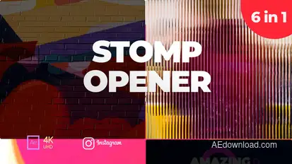 Claps Stomp Opener broadcast-packages template preview