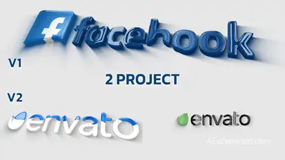 Classic 3D Logo Logo Stings template preview