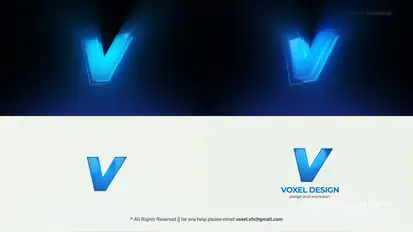 Classic Layers Logo Opener Logo Stings template preview