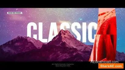 Videohive Classic Style Intro Openers template preview