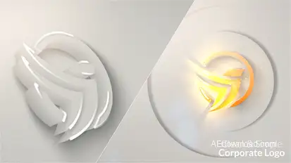 Clean & Simple Corporate Logo Reveal Logo Stings template preview