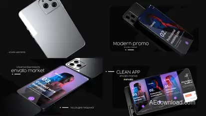 Clean App Presentation Product Promo template preview