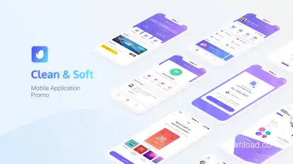 Clean App Promo Product Promo template preview