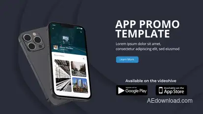 Clean App Promo | Phone 13 Pro Product Promo template preview