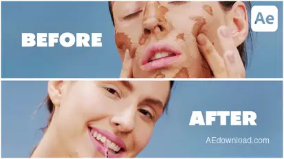 Clean Before and After Elements template preview