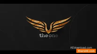 Clean Business Logo Sting Logo Stings template preview