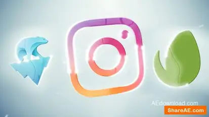 Clean Corporate Logo Logo Stings template preview