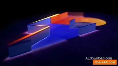 Clean Dark Corporate Logo Logo Stings template preview