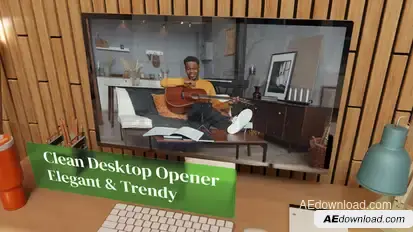 Clean Desktop Opener Openers template preview