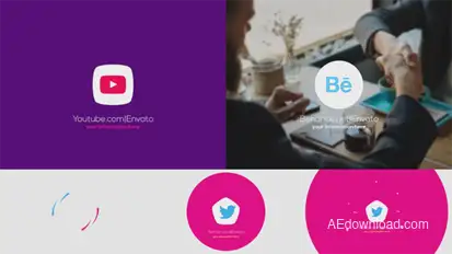 Clean Drops Logo Logo Stings template preview