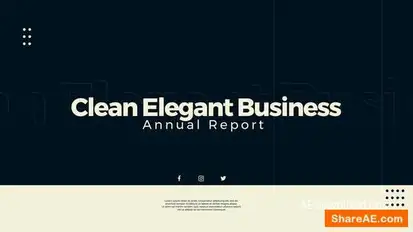 Clean Elegant Business Openers template preview
