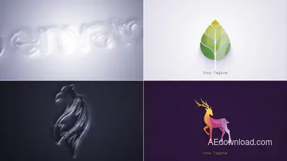 Clean Elegant Logo Reveal Logo Stings template preview