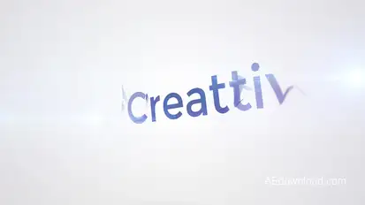 Clean Elegant Rotation Logo Logo Stings template preview