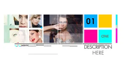 Parallax Slideshow Video Displays template preview