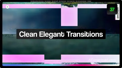 Clean Elegant Transitions Elements template preview