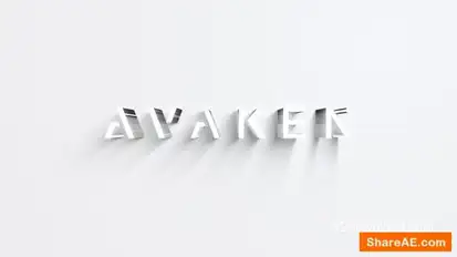 Clean Forward Logo Logo Stings template preview