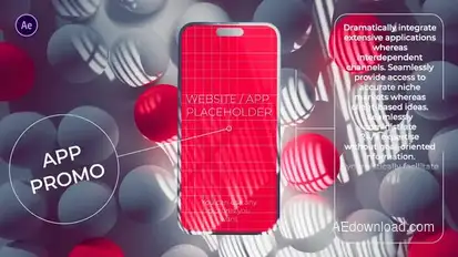 Clean Gobo Light Mockup Slides Product Promo template preview