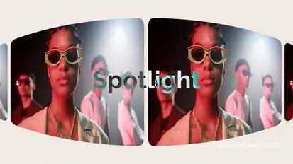 Clean Intro Photo Showcase Video Displays template preview