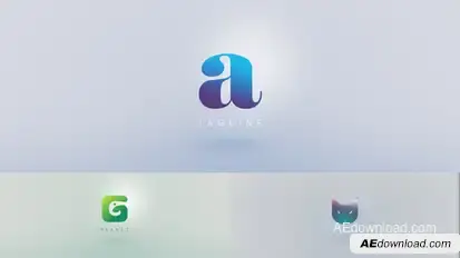 Clean Logo Bumper Logo Stings template preview