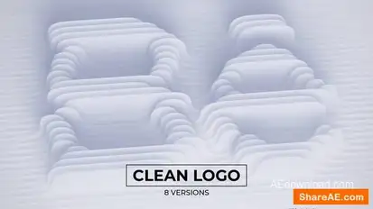 Clean Logo Reveal Logo Stings template preview