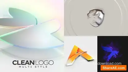 Clean Logo Reveal Logo Stings template preview
