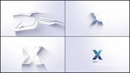 Clean Logo Reveal Logo Stings template preview