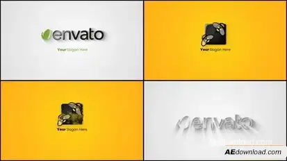 Clean Logo Reveal: Logo Stings template preview