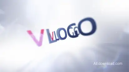 Clean Logo Rotation Intro Logo Stings template preview