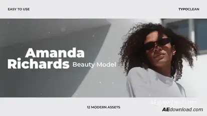 Clean Lower Thirds Elements template preview