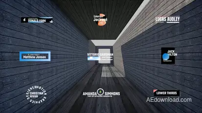 Clean Lower Thirds | AE Elements template preview