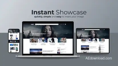 Clean Mockup Website Promo Product Promo template preview