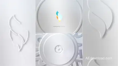 Clean Modern Logo Reveal Logo Stings template preview