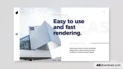 Clean Promo Video Displays template preview