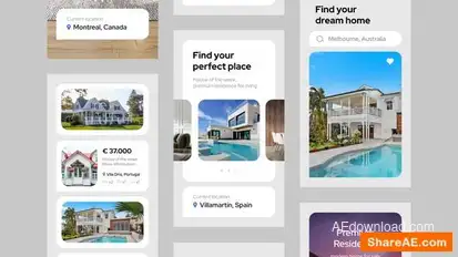 Clean Real Estate Instagram Stories Openers template preview