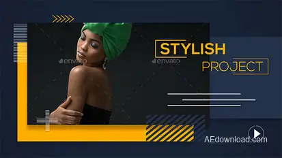 Clean Slideshow Video Displays template preview