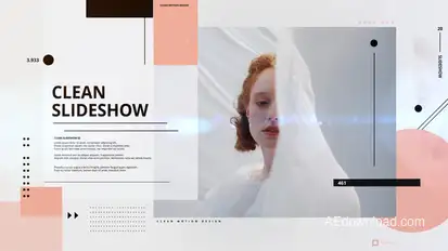 Clean Slideshow Video Displays template preview