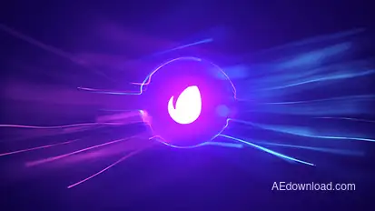 Clean Streaks Logo Reveal Logo Stings template preview