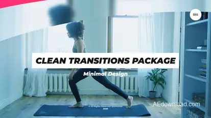 Clean Transitions Package Elements template preview