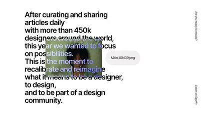 Clean Typographic Infographics template preview