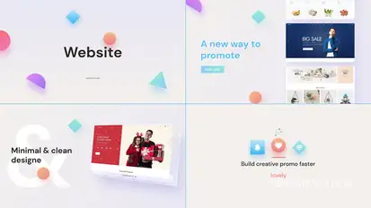 Clean Web Promo Product Promo template preview