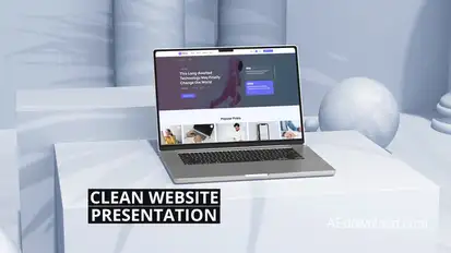 Clean Website Promo Product Promo template preview