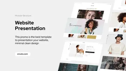 Clean Website Promo Product Promo template preview