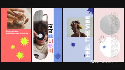 Clear And Smooth Vertical Social Media Stories for After Effects Product Promo template preview