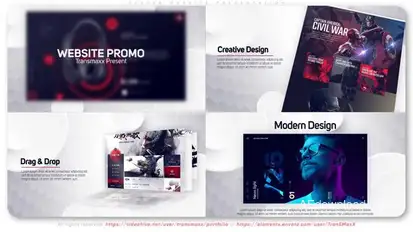 Clever Website Presentation Product Promo template preview