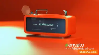 Clock Alarm Logo Openers template preview