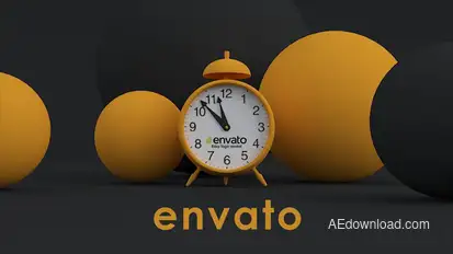 Clock Logo Reveal Logo Stings template preview