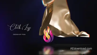 Cloth Logo | AE Openers template preview