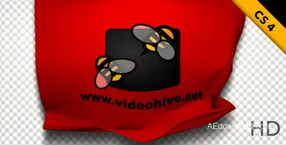 Cloth Logo Reveal Logo Stings template preview