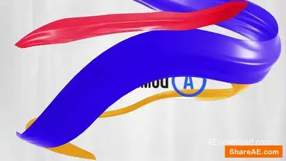 Cloth Swirl Logo Reveal Logo Stings template preview