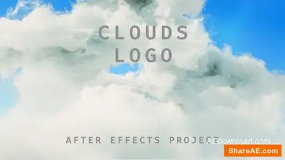 Clouds Logo Logo Stings template preview